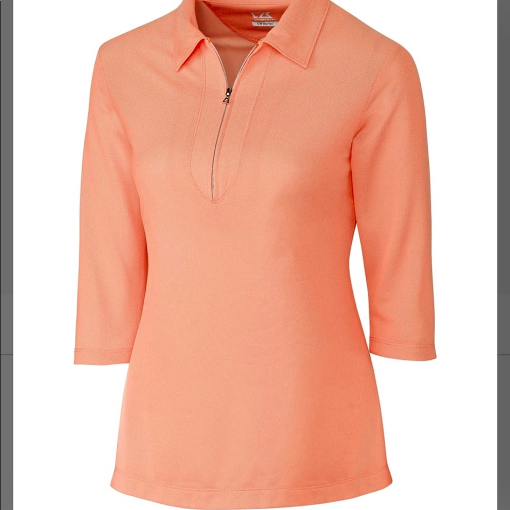 Cutter & Buck Zip Polo